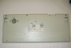 Back of an IBM Model M 1391401